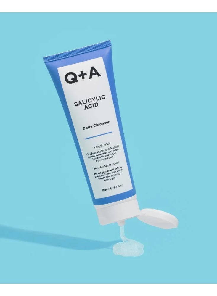 Q+A Salicylic Acid Daily Cleanser - 125ml - Image 4