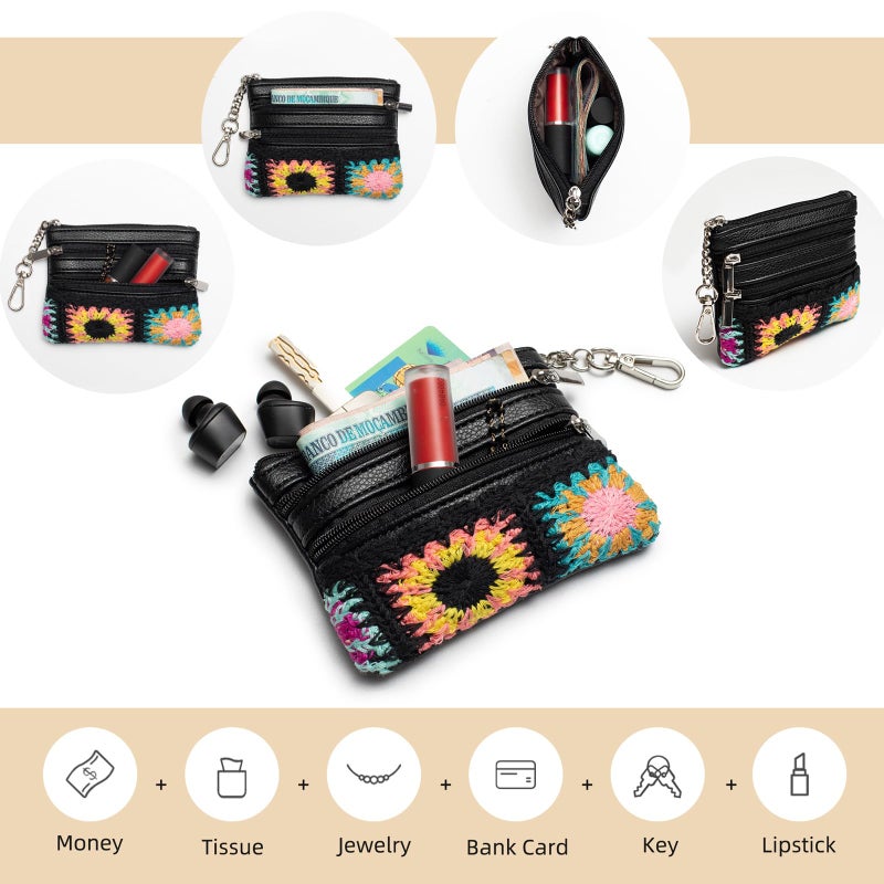 CUEDM Cell Phone Lanyard Crossbody,Adjustable Cell Phone Strap with Detachable Wristlet for Hands-Free Occasions,Clip and Go Strap for Phone with Wallet Crossbody - Image 5