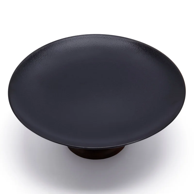 Simply Kitchen Gourmet Cake Plate With Bamboo Stand