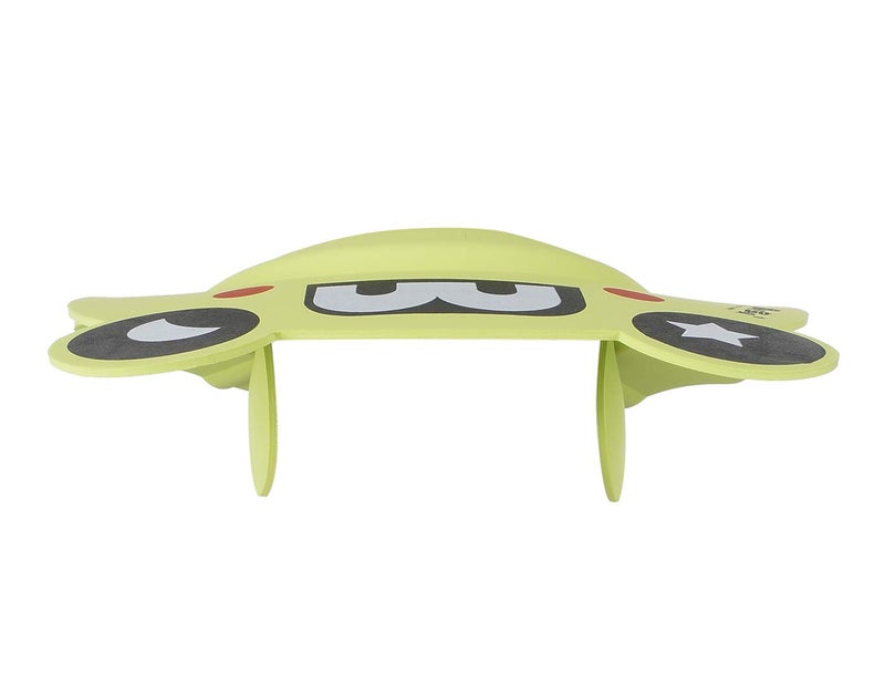 AUF Comfortable Soft Baby's and Kid's Shower Cap with Ear Protection Pads (Green ) - Image 3