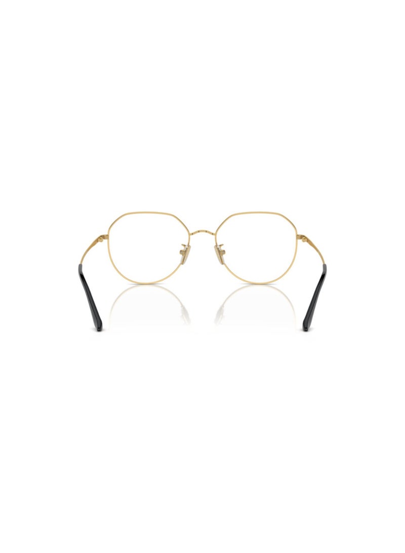 Vogue Vogue Woman Irregular  Eyeglasses- Vo 4301D - Lense Size:55Mm - Top Black/Gold  - Image 3