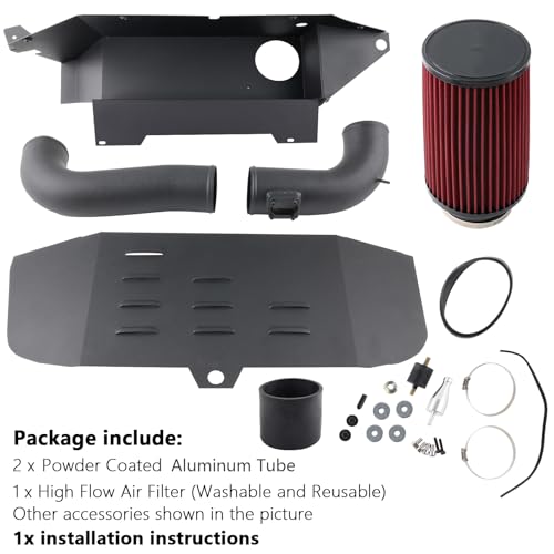 RiAiCiING Cold Air Intake Kit Compatible with BMW F22 220i 228i/F30 F31 F34 320i 328i /F32 F33 420i 428i N20 N26 2.0T, Increases Horsepower & Torque, Improve throttle response - Image 5