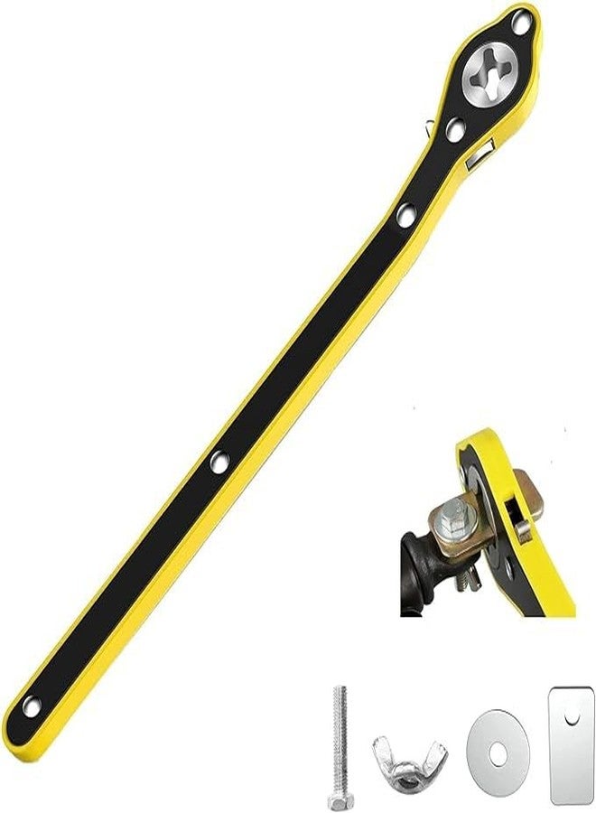 TONSYL Jack Ratchet Wrench for Scissor Head Reinforced Design & Labor-Saving Tire Wheel High Torque Car Positive And Reversal Knob For Travel/Truck/SUV/Vans - Image 1