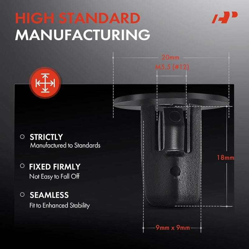 50 PCS Fastener Clips for Toyota and Lexus - Image 3