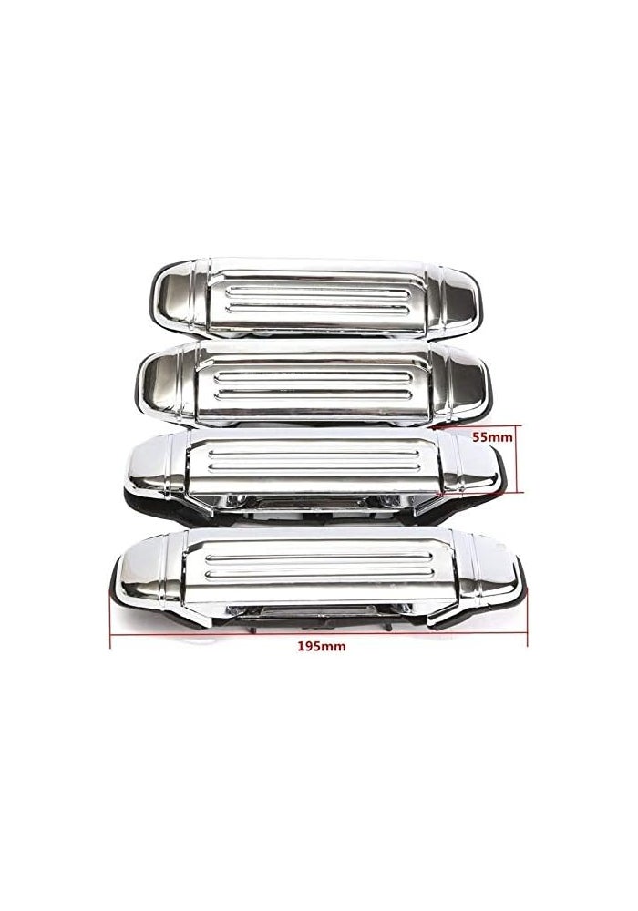 Yurefax أغطية مقابض الأبواب الكرومية يوريفكس لميتسوبيشي باجيرو 1992-1997 - Image 2