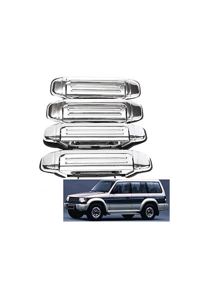 Yurefax أغطية مقابض الأبواب الكرومية يوريفكس لميتسوبيشي باجيرو 1992-1997 - Image 5