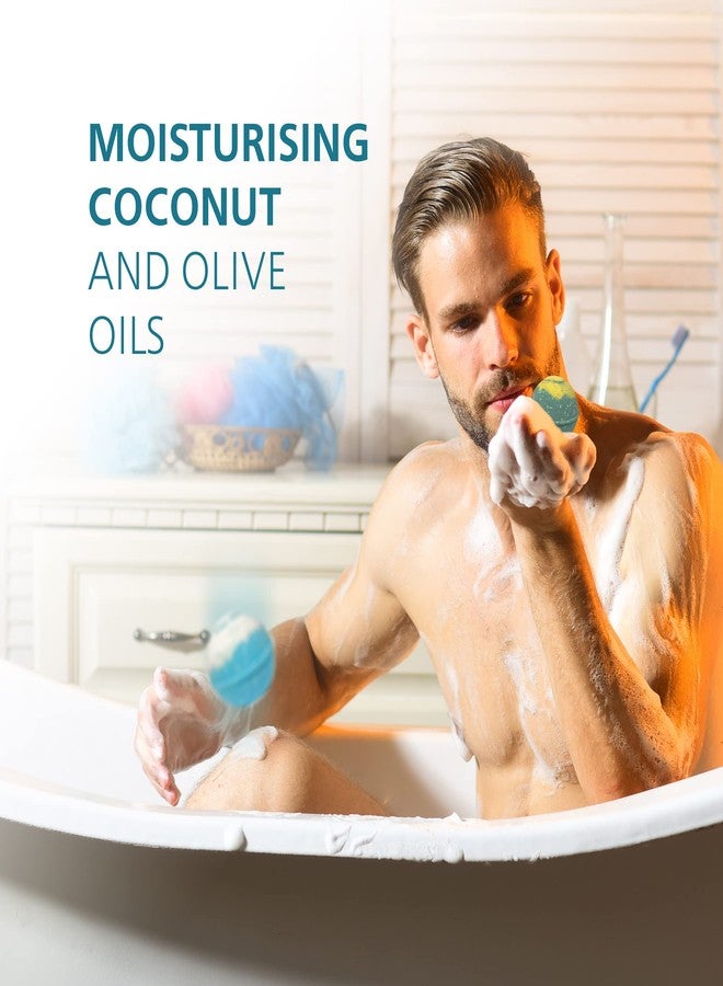 Relaxcation Organic Bath Bombs Gift Set for Men - Vegan Natural Ingredients - Absolutely Safe for Men - Relaxing Epsom, Himalayan, Dead Sea Salts & Essential Oils - Made in The USA - Image 5