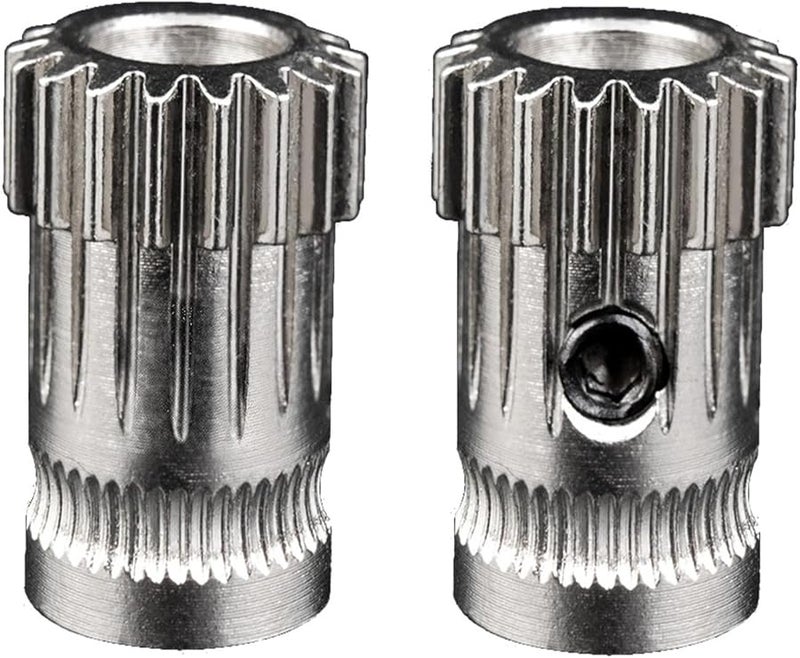 مجموعة طارد التروس ذات الدفع المزدوج - مجموعة ترقية التغذية من الفولاد المقوى المتوافقة مع ترس BMG DIY المباشر من الفولاذ المقاوم للصدأ (قطعة واحدة) - Image 4