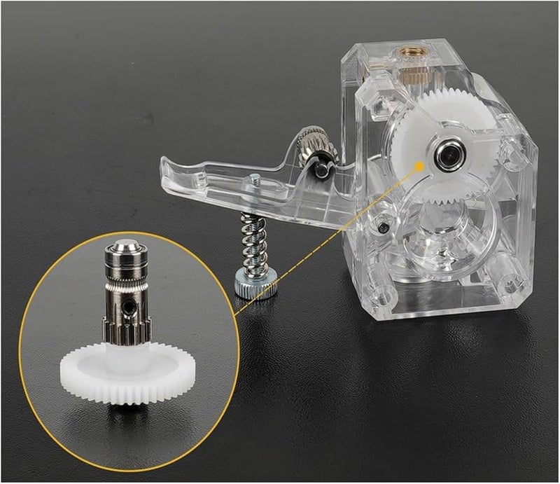 مجموعة طارد التروس ذات الدفع المزدوج - مجموعة ترقية التغذية من الفولاد المقوى المتوافقة مع ترس BMG DIY المباشر من الفولاذ المقاوم للصدأ (قطعة واحدة) - Image 5