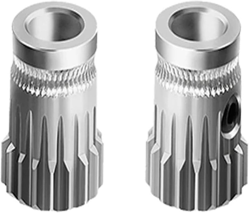 مجموعة طارد التروس ذات الدفع المزدوج - مجموعة ترقية التغذية من الفولاد المقوى المتوافقة مع ترس BMG DIY المباشر من الفولاذ المقاوم للصدأ (قطعة واحدة) - Image 2