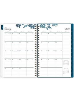 2023 Weekly And Monthly Planner January December 12.7 Cm X 20.3 Cm Frosted Cover Wirebound Bakah Blue 142083 - pzsku/Z01FA626BB9360FD60FEDZ/45/_/1722498500/75a5786b-2289-4a5c-8c65-90bb1d668721