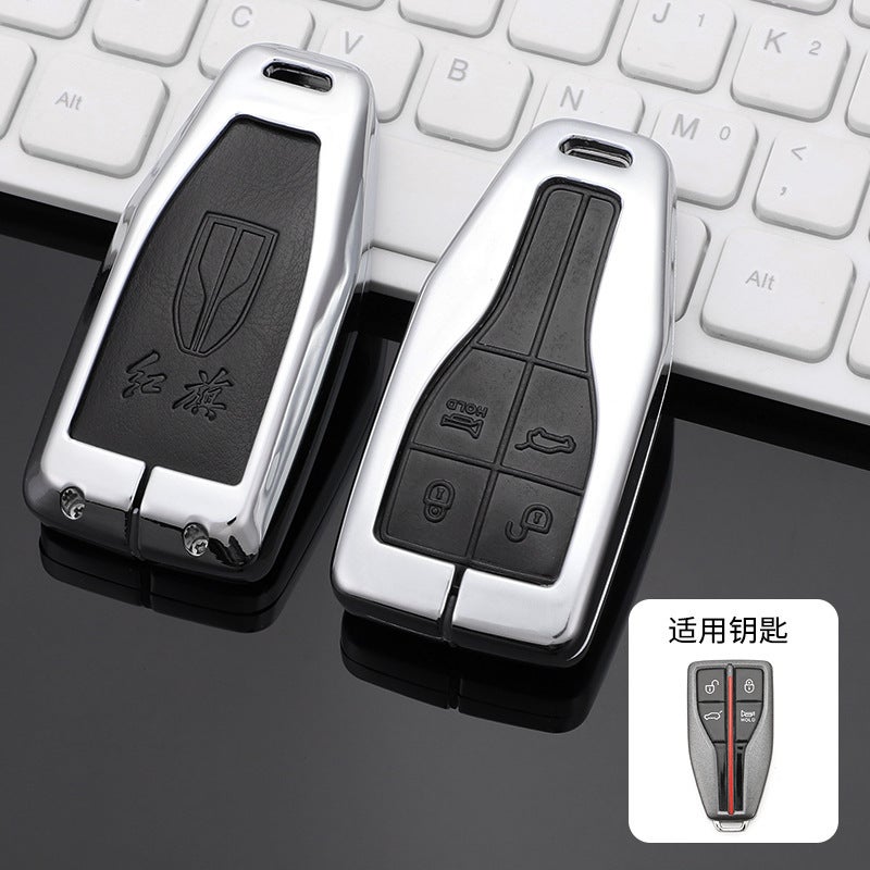 Suitable For Red Flag Hs5 Key Case Hs7/Eqm5/H9/Ehs9 Faw High-End Car Key Protective Case Bag For Men - Image 1