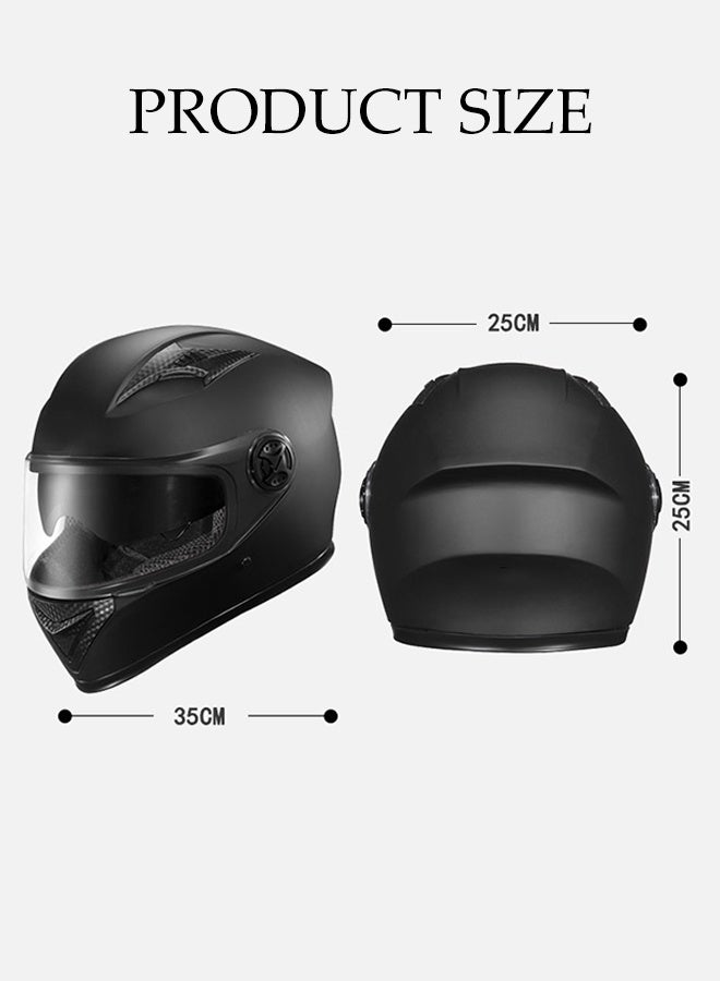 DUNISO Full Face Motorcycle Helmet, Lightweight Crash Resistant Motorcycle Helmet, All Season Cool Racing Helmet，Equipped With Anti Fog Dual Lenses,Anti Seismic And Anti Drop, Comfortable And Breathable, Suitable For Both Men And Women - Image 2