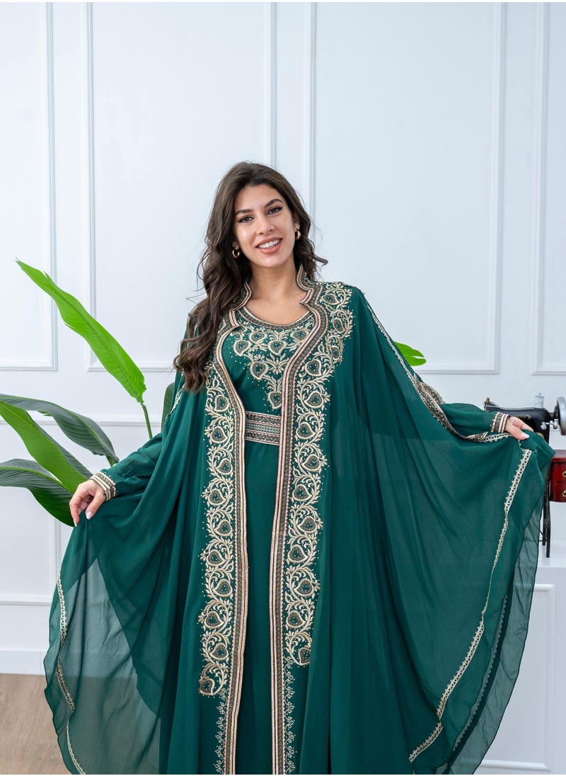 AL BENT AL SHARQIEH kaftan , arabian dress 