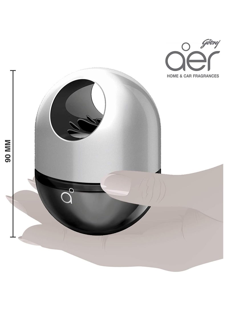 AER Twist Car Air Freshener Musk 45G, Black - Image 3