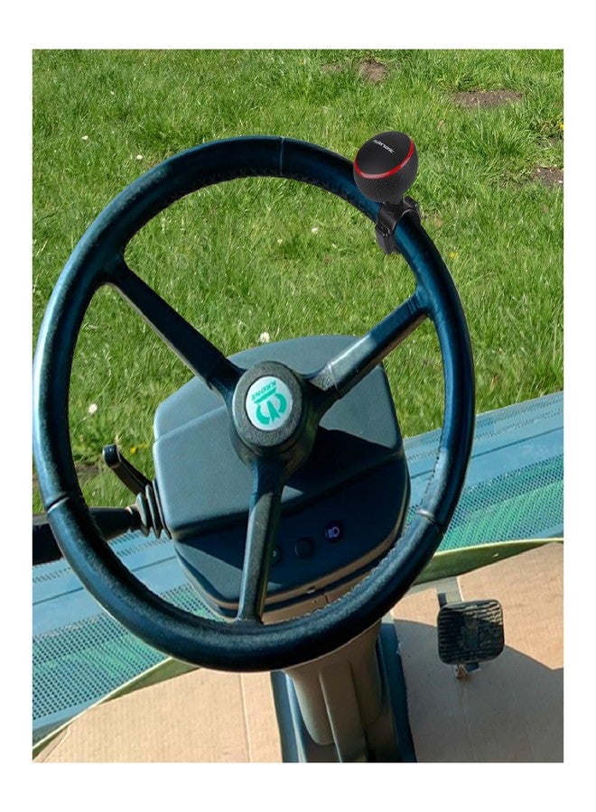 Hypersonic Steering Wheel Knob Driving Knob for Thick Steering Wheels - Large Steering Wheel Spinner Ball for Cars, Trucks, Tractors, Forklifts, Mowers, etc - Image 2