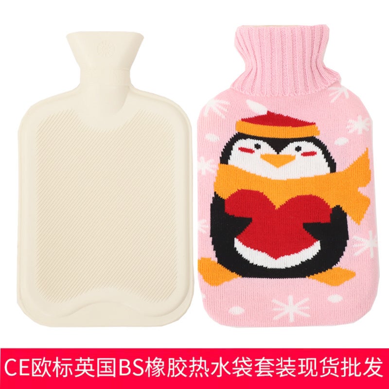 Spot Classic Old Flush Water Bag Neck Warm Shoulder Warm Water Bag Insulation Rubber U-Shaped Warm Water Bag - Image 1