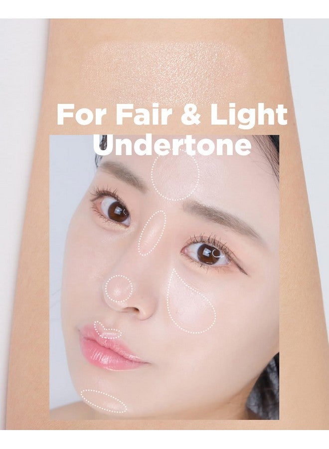 ذا سيم أحمر خدود Perfect Glam Stick مع إسفنجة دمج Wh01 Aurora Wave - بلسم هايلايتر ناعم فاخر مع زبدة الشيا والسيراميد Np، مكياج متوهج طبيعي، 0.2 أونصة. - Image 2