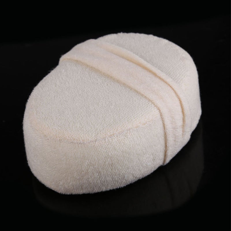 Exfoliating Loofah Sponge Pad: 1 Pcs Beige Antibacterial Hygienic Pad - Rich Lather Dead Skin Remover Full-Body Cleansing Sponge for Bathroom Daily Use - Image 4