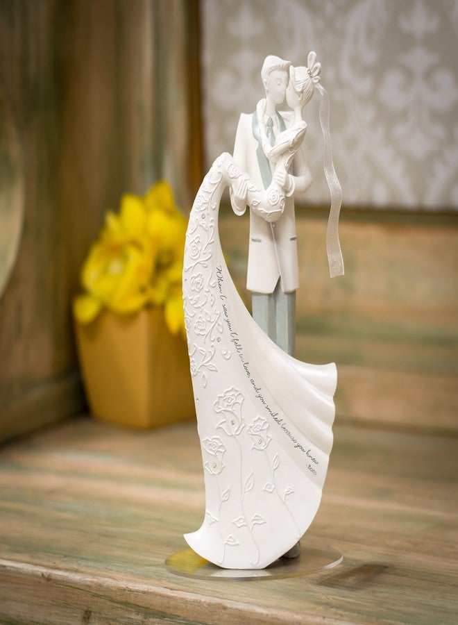 Roman Language of Love "The Kiss" Cake Topper, 9-Inch - Image 4