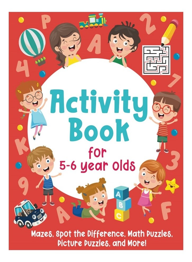 Activity Book For 5-6 Year Olds
