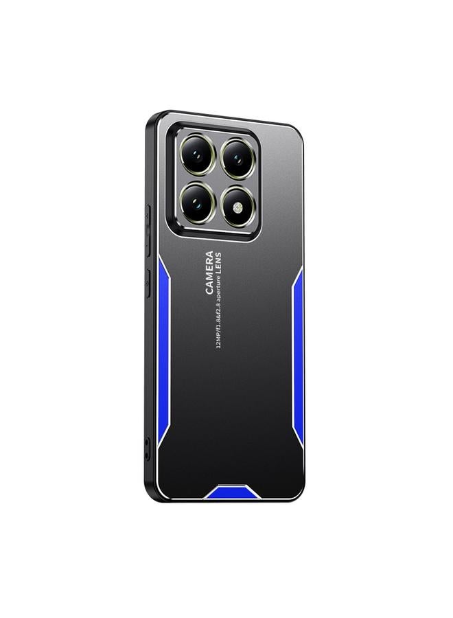 erorex Case For Xiaomi 14T Pro Blade Series TPU Hybrid Metal Phone Case - Image 1