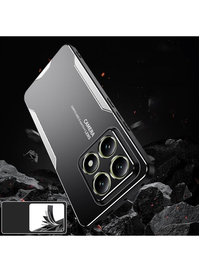 erorex Case For Xiaomi 14T Pro Blade Series TPU Hybrid Metal Phone Case - Image 5
