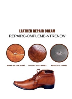 Excefore Advanced Leather Repair Gel Kit for Cars, Advanced Leather Repair Gel, Leather Repair Kit, Restorer of Your Furniture, Car Seat, Couches, Sofa (2 * 40ml Walnut)  - Image 3