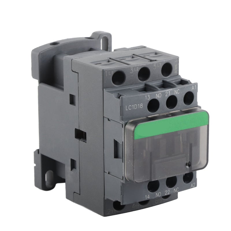 LC1D18 AC Contactor 380V Rated Voltage Low Voltage Industrial Electric AC Contactor 18A AC48V Coil Voltage - Image 1