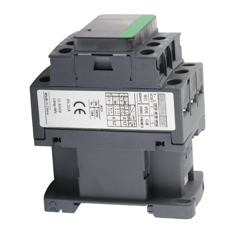 LC1D18 AC Contactor 380V Rated Voltage Low Voltage Industrial Electric AC Contactor 18A AC48V Coil Voltage - Image 5