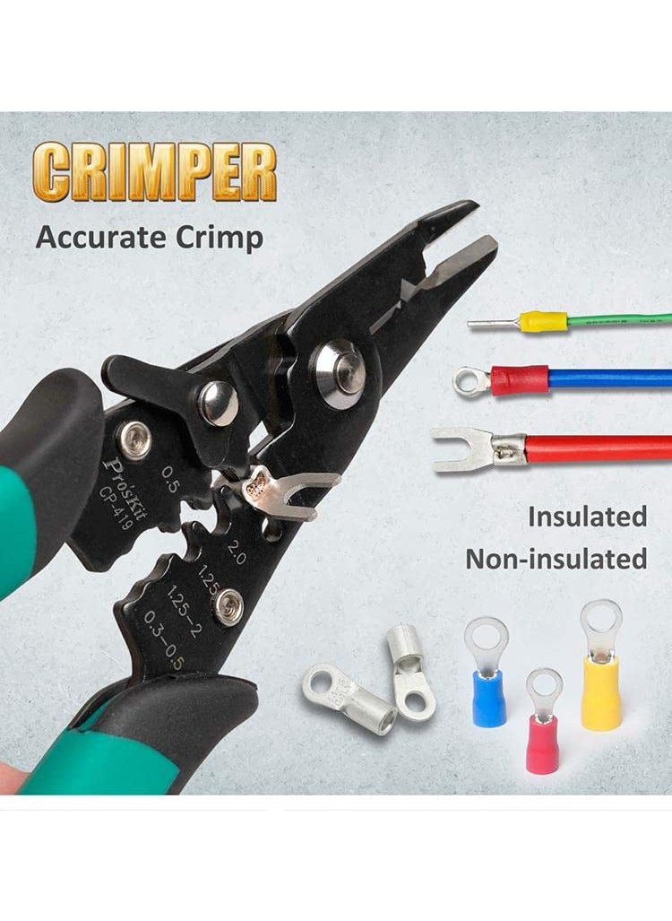 Proskit Proskit CP419 Multi Purpose Crimping Tool  - Image 5