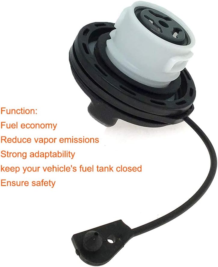 YUTOCOOL LR053665 Fuel Filler Gas Cap Cover Assembly for Land Rover LR3, LR4, and Evoque Sport - Image 3