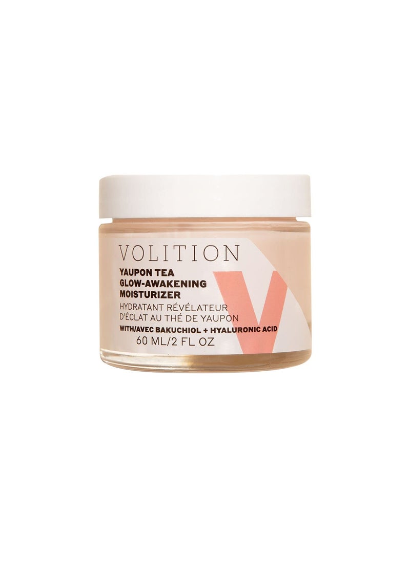 VOLITION - Volition Beauty Yaupon Tea GlowAwakening Facial Moisturizer  Face Cream Energizes Tired Skin  Natural Retinol Alternative Bakuchiol AgeDefying Full Size 2 oz - Image 1