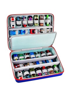 جي دبليز كايس حقيبة تنظيم سيارات الألعاب متوافقة مع سيارات Hot Wheels/لسيارات Matchbox. حقيبة حمل وحامل تخزين مناسبة لسيارات Hotwheels/لسيارات Mini Model المصبوبة (الصندوق فقط)  - Image 1