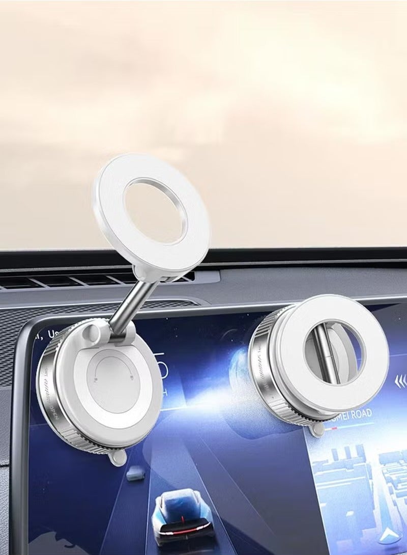 GO-DES Phone Car Holder With Magnet Magnetic Vacuum Car Phone Holder - Image 4