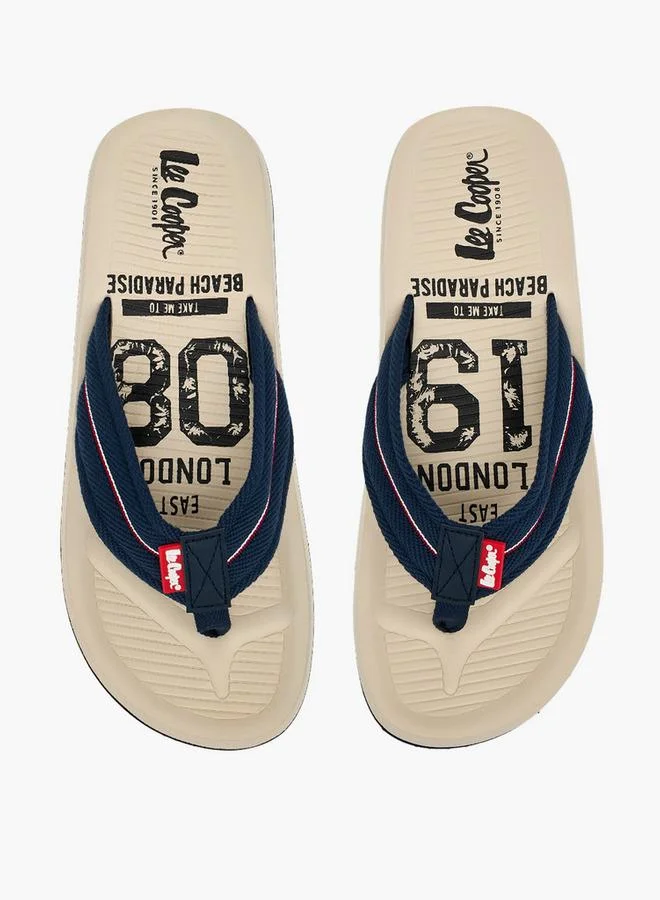 لي كوبر Men Printed Flip Flops