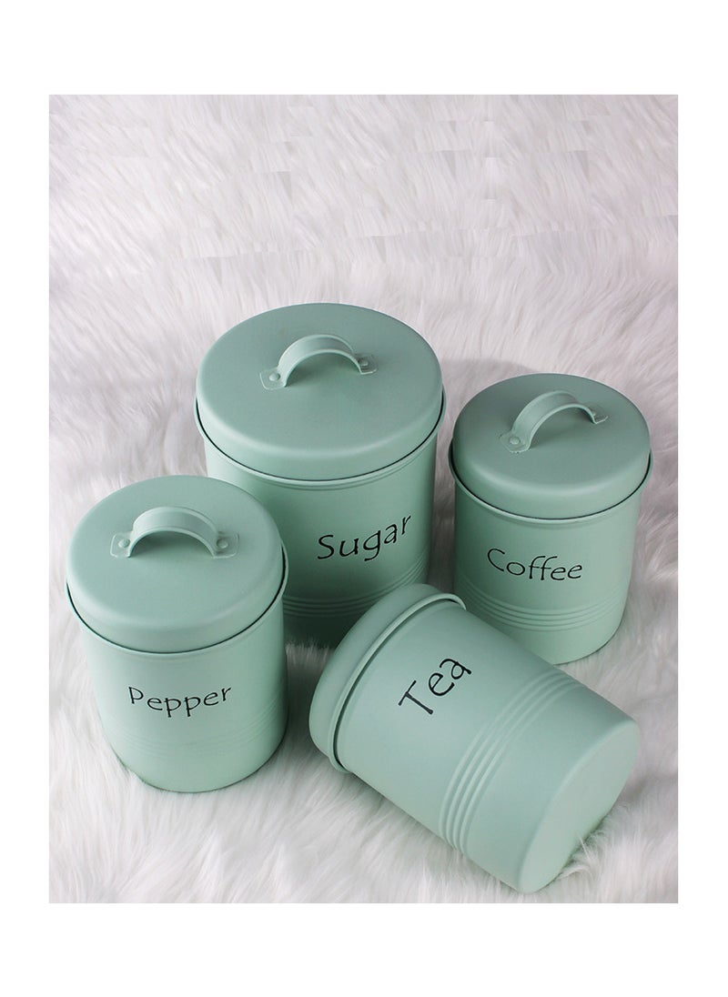 Generic - A set of sugar, tea and coffee storage jars with a unique and perfect design - Image 1
