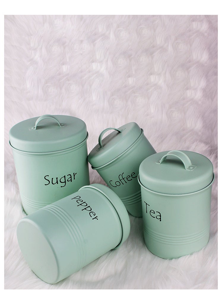 Generic - A set of sugar, tea and coffee storage jars with a unique and perfect design - Image 1