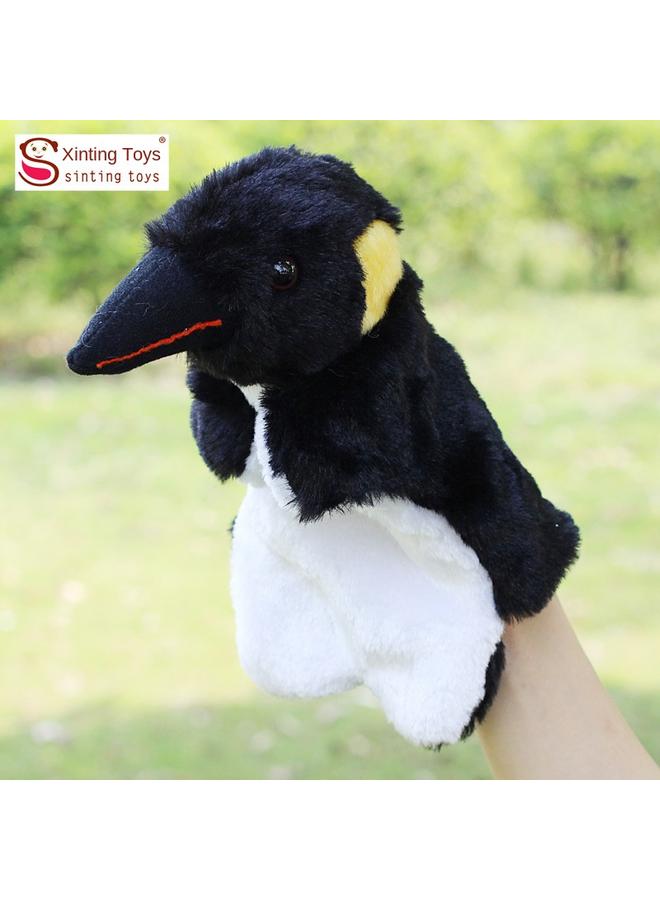 Bluejw Yiwu Plush Toy Animal Hand Doll Penguin Children Doll Comfort Doll Crow In Stock - Image 1