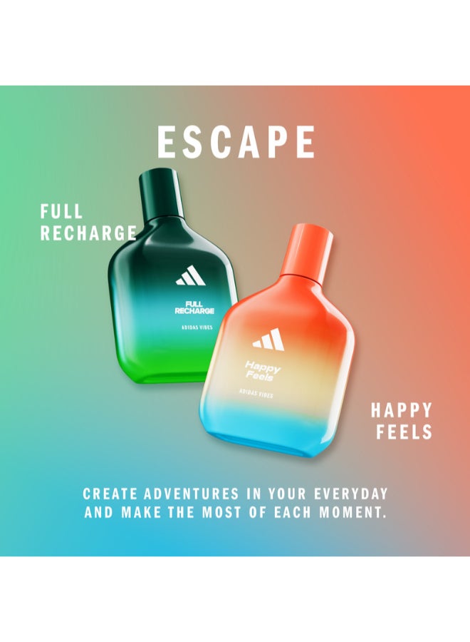 Adidas Vibes Happy Feels Eau de Parfum 100ml - Image 5