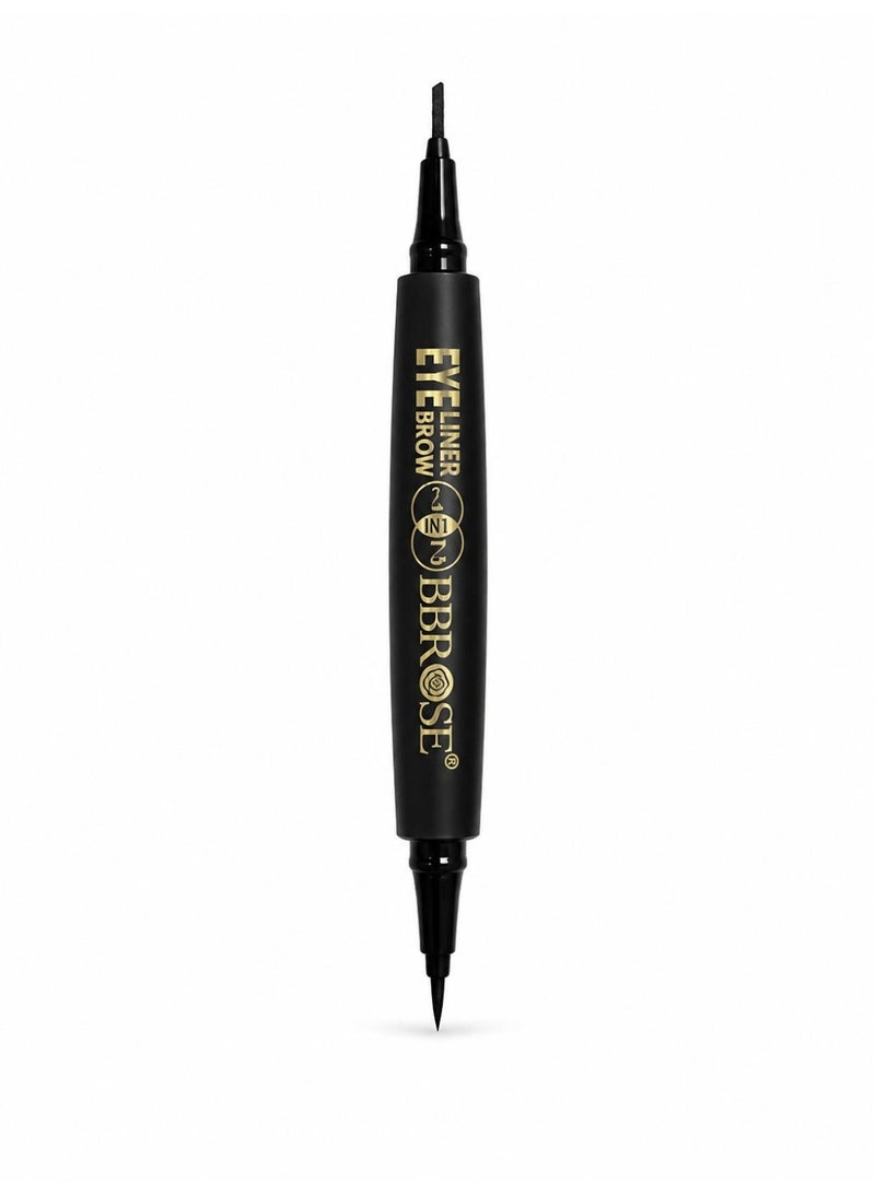 BBROSE 2 IN 1 EYELINER - EYEBROW WATERPROOF 1.5g - Image 1