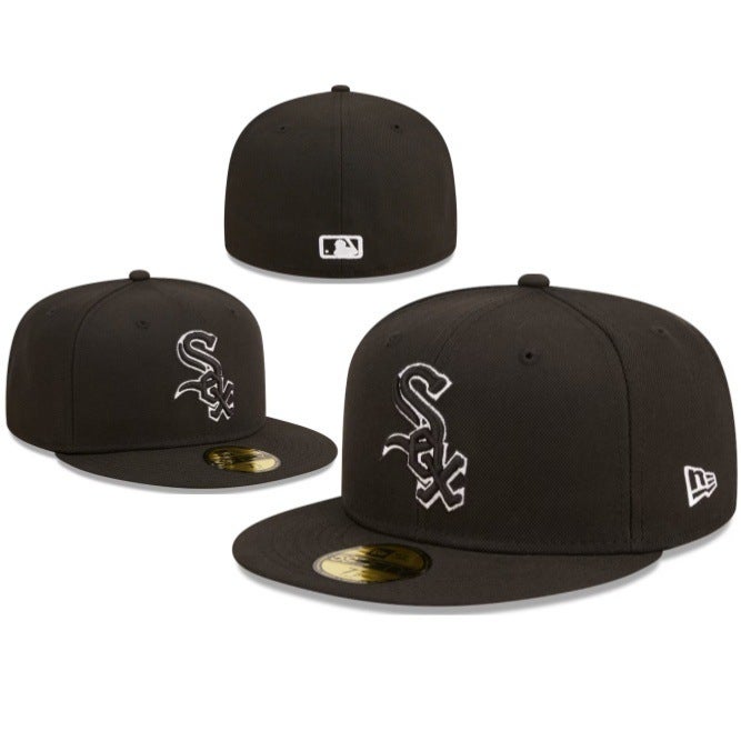 New York Yankees Size Cap, Closed-Back Baseball Cap, Sun Protection Visor, Embroidered Hat, Various Styles And Colors