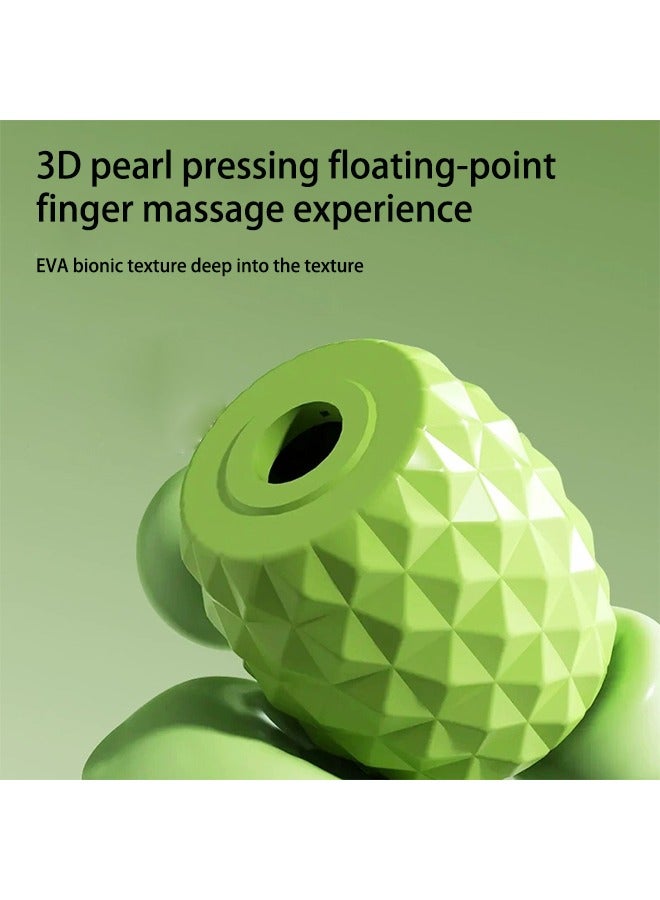 Generic 23 Wheel Muscle Roller, Leg Massager, Muscle Relaxation Stretching Roller, Foam Roller, Deep Tissue Massager, For Thighs, Arms, Legs, Waist (Green) - Image 2