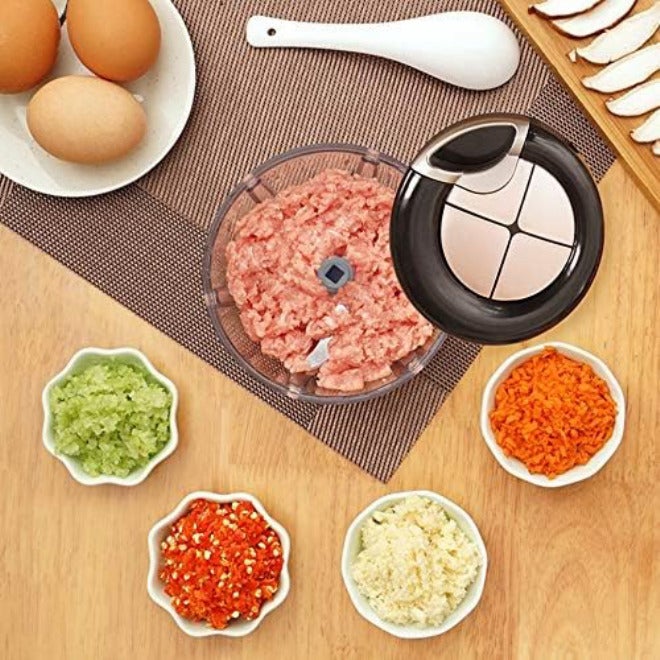 أداة فرم الثوم السريعة اليدوية، مفرمة خضروات سريعة، مبشرة جزر، أداة فرم اللحم اليدوية، أداة مطبخ - Image 5