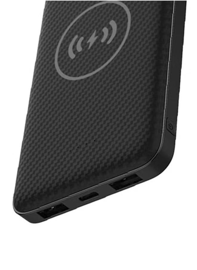VEGER بنك طاقة لاسلكي بسعة 20000 مللي أمبير - شاحن محمول عالي السعة 1027 واط مع شحن سريع، USB-C ومخرج لاسلكي - بطارية خارجية رفيعة، سوداء للهواتف، والأجهزة اللوحية، والأجهزة أثناء التنقل - Image 2