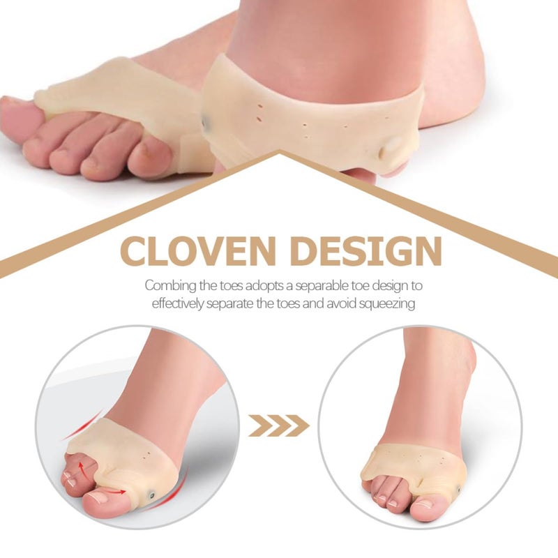 Magnetic Hallux Valgus Protector Toe Separators Bunion Relief Straightener 2 PCS - Image 4