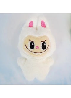 Generic Cute Dress-up Labub Doll Labub Plush Toy Keychain Pendant Schoolbag Pendant Doll-Color:Individually Packaged In White Opp Bags  - Image 1