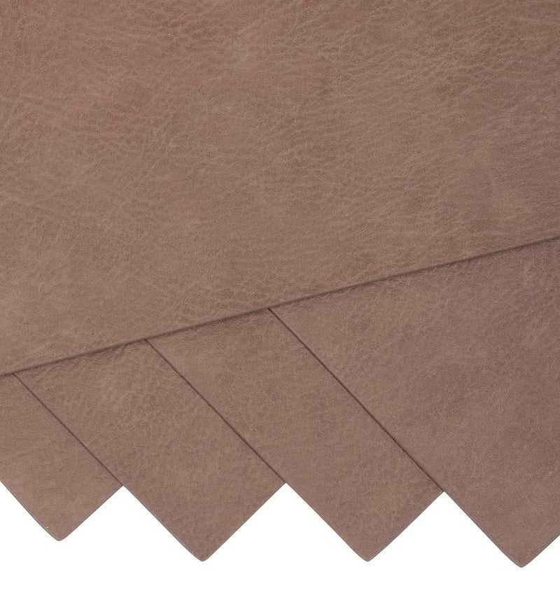 OBSESSIONS Set of 6 Premium Dark Brown PVC Table Placemats (30x45 cm) - Heat Resistant, Water Repellent, Wipeable, Stain Resistant, and Easy to Maintain - Perfect for Protecting Your Dining Table - Image 5