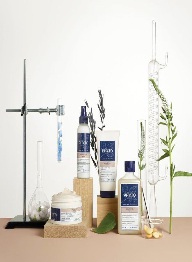 PHYTO PARIS REPAIR Intensive Restructuring Mask, Vegan, Silicone Free, Restores and Strengthens Damaged Hair and Brittle Hair Fibers, 6.76 fl.oz. - Image 3