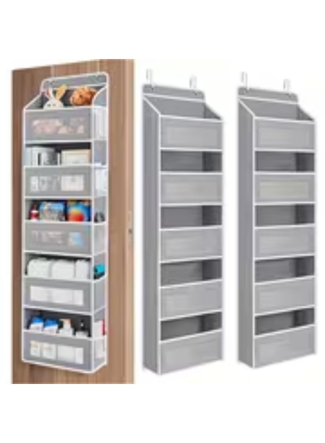 erorex 5-Tier Heavy-Duty Hanging Shelf Organizer – Large Capacity Anti-Tip Multilevel Storage Unit, Space-Saving Vertical Hanging Box for Closet & Small Spaces - Image 1